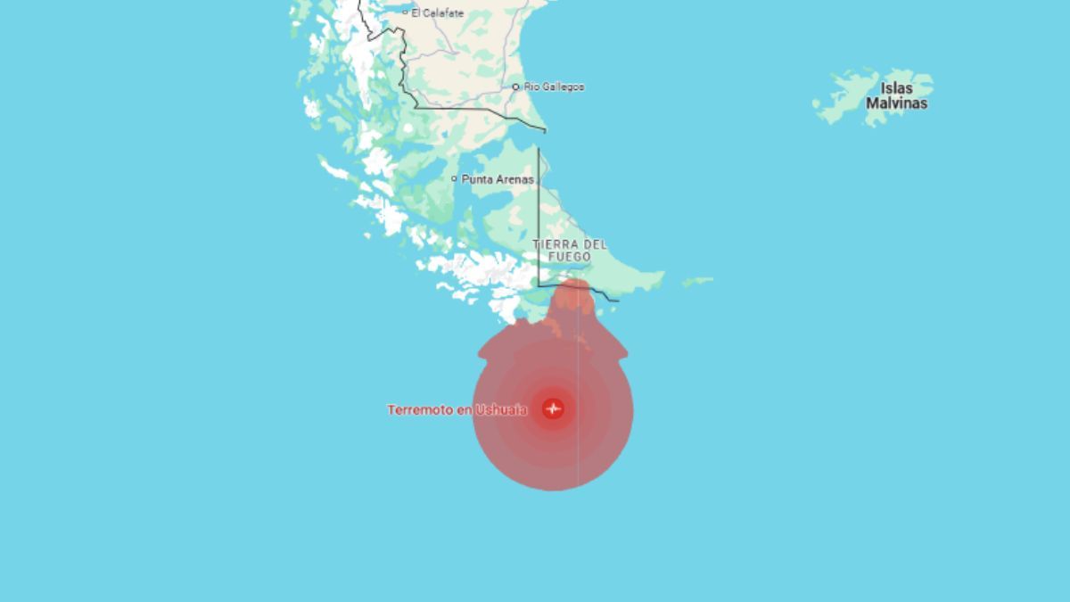 Un fuerte terremoto de magnitud 7,4 sacudiría las aguas entre Chile y la Argentina. Un fuerte terremoto de magnitud 7,4 sacudiría las aguas entre Chile y la Argentina.