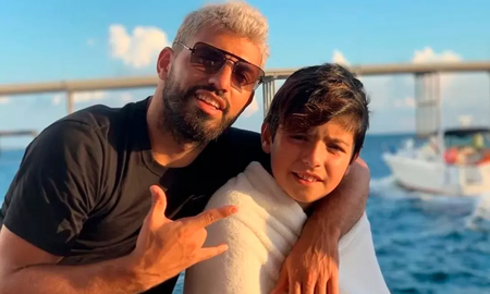 Benjamín Agüero le mandó un sentido mensaje al Kun, su papá Benjamín Agüero le mandó un sentido mensaje al Kun, su papá