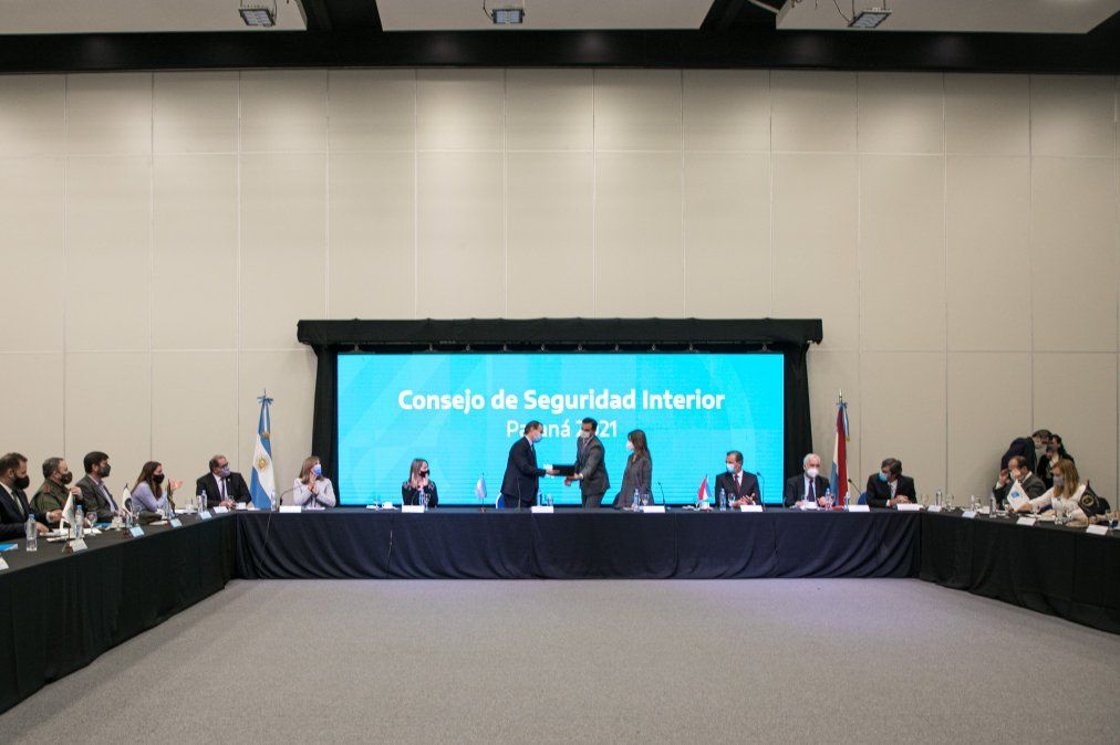 La primera jornada del Consejo Federal Interior que se lleva adelante en el Centro Provincial de Convenciones de la ciudad de Paraná.