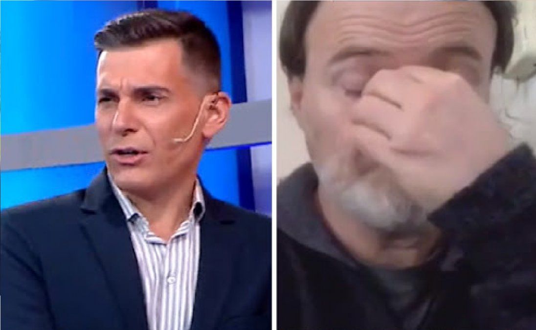 Sacaron del aire a Luis Machín tras un tenso momento con un periodista de Crónica TV