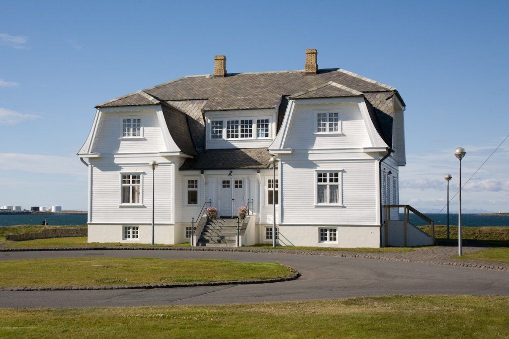 La Hofdi House donde Gorbachov y Reagan celebraron la cumbre de Reikiavik.
