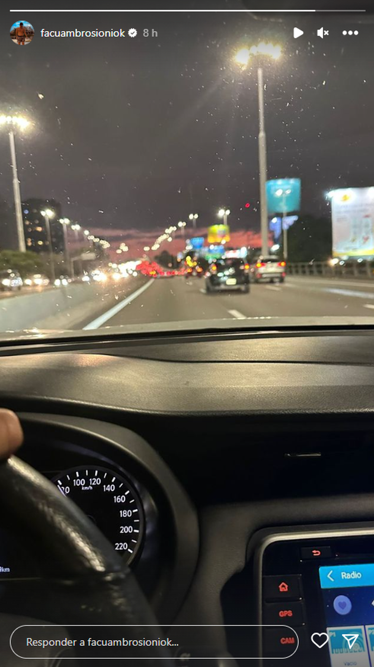 Facundo Ambrosioni vía Instagram. Facundo Ambrosioni vía Instagram. 