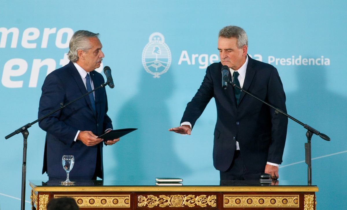 Agustín Rossi asumió este miércoles como nuevo jefe de Gabinete de la Nación.