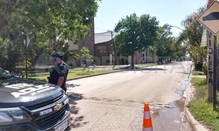 Tiroteo en plena mañana frente a la Escuela Santa Rita
