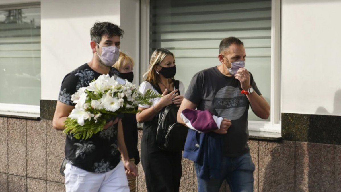La familia del kiosquero despidió sus restos este martes.