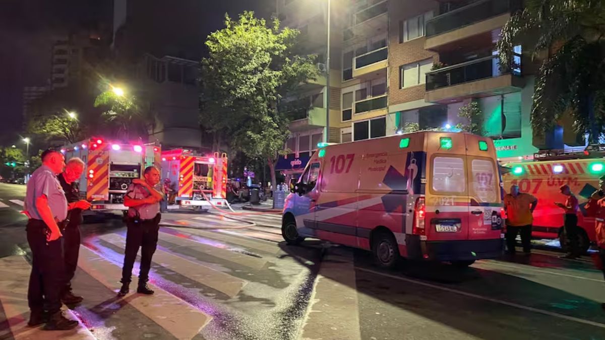 Córdoba: murió un joven al arrojarse del piso 12 en medio de un incendio