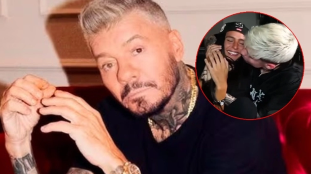 La extraña reacción de Marcelo Tinelli.