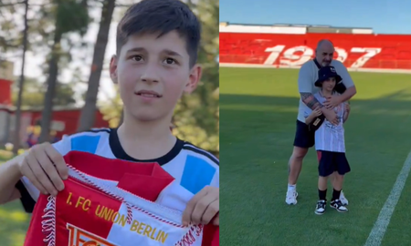 Linda iniciativa de Unión: un jugador alemán, de las inferiores del Unión Berlín, se entrenó con los chicos del club Linda iniciativa de Unión: un jugador alemán, de las inferiores del Unión Berlín, se entrenó con los chicos del club