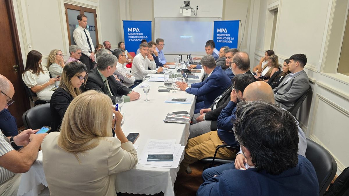  El encuentro de trabajo del MPA fue este miércoles por la mañana en la ciudad de Santa Fe.