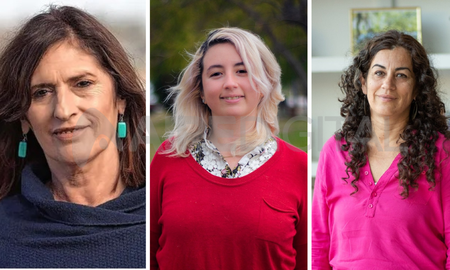 Adriana Molina, Selena Grimalt y Celia Machado, las tres mujeres que pelean por la intendencia de Santa Fe. Adriana Molina, Selena Grimalt y Celia Machado, las tres mujeres que pelean por la intendencia de Santa Fe.