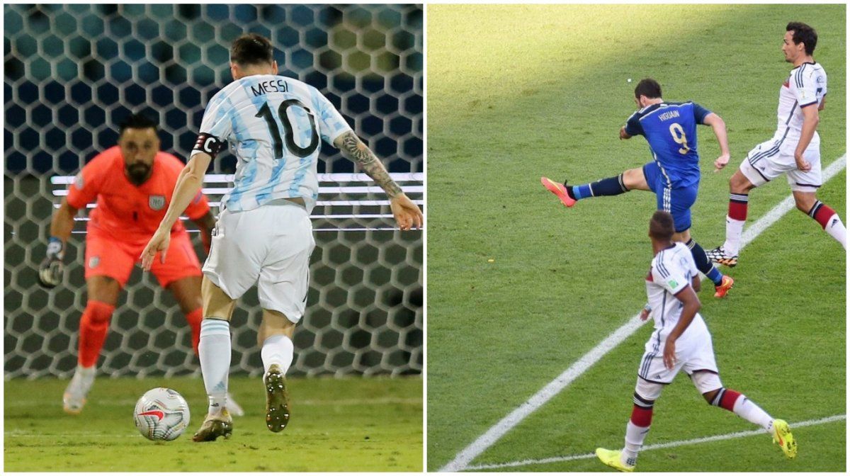 Messi no pudo aprovechar un mano a mano ante Ecuador