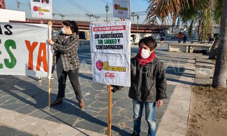 La concentración será este domingo, desde las 16, frente al Puente Colgante. La concentración será este domingo, desde las 16, frente al Puente Colgante.