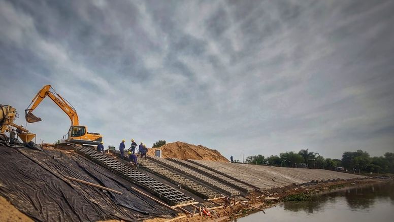 Aclaran que el Terraplén Garello tiene un 75% de avance y que 