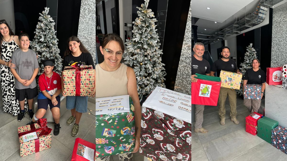 La campa&ntilde;a que AIRE impulsa junto al Movimiento Los Sin Techo contin&uacute;a sumando cajas navide&ntilde;as.