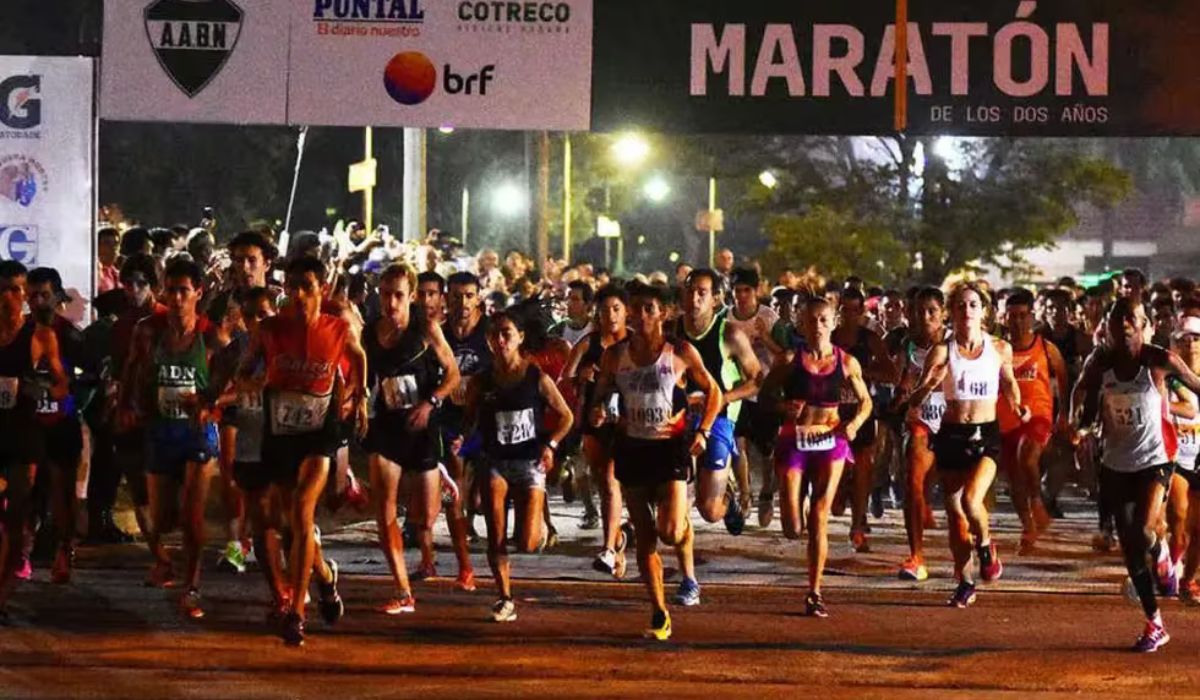 Esta noche se correrá la clásica Maratón de los Dos Años en Río Cuarto