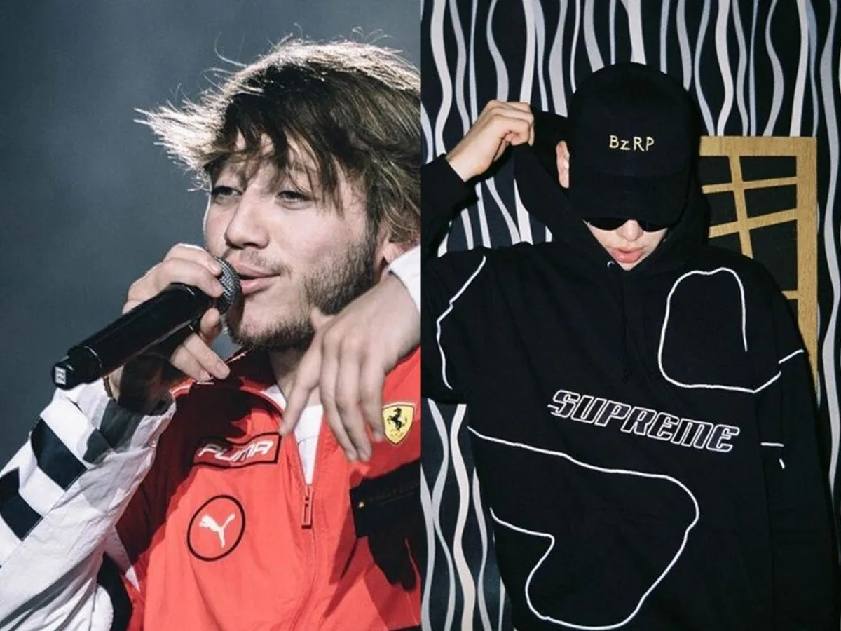 Bizarrap develaba anoche el misterio acerca de su invitado con una foto de ambos enfundando unas chaquetas de los Chicago Bulls