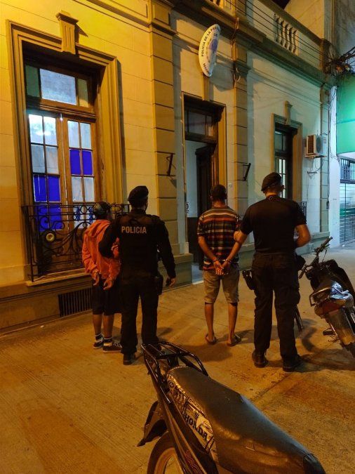 Uno de los detenidos en Villa Hipódromo