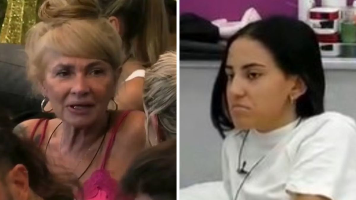 Lucia se burló de su compañera de 65 años.