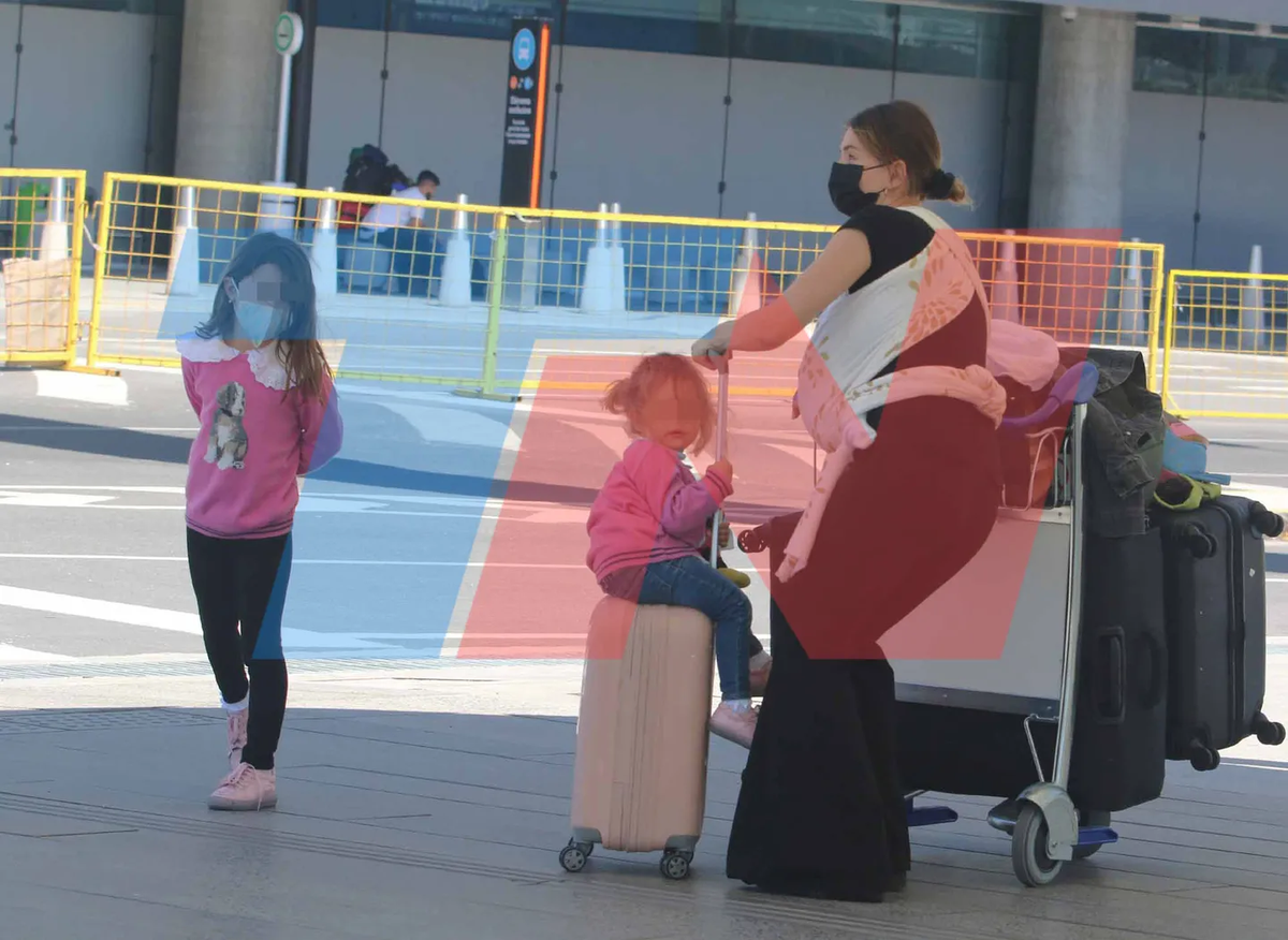 La China Suárez regresó a Buenos Aires. (Foto: Movilpress). Gentileza: TN