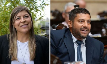 Verónica Razzini Gabriel Chumpitaz decidieron conformar el flamante bloque “Futuro y Libertad” en la Cámara de Diputados de la Nación. Verónica Razzini Gabriel Chumpitaz decidieron conformar el flamante bloque “Futuro y Libertad” en la Cámara de Diputados de la Nación.