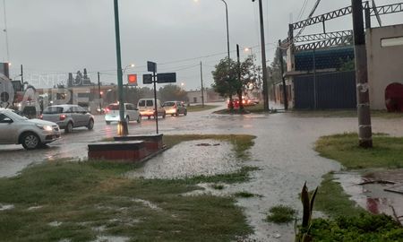 las postales de la fuerte tormenta en santa fe las postales de la fuerte tormenta en santa fe