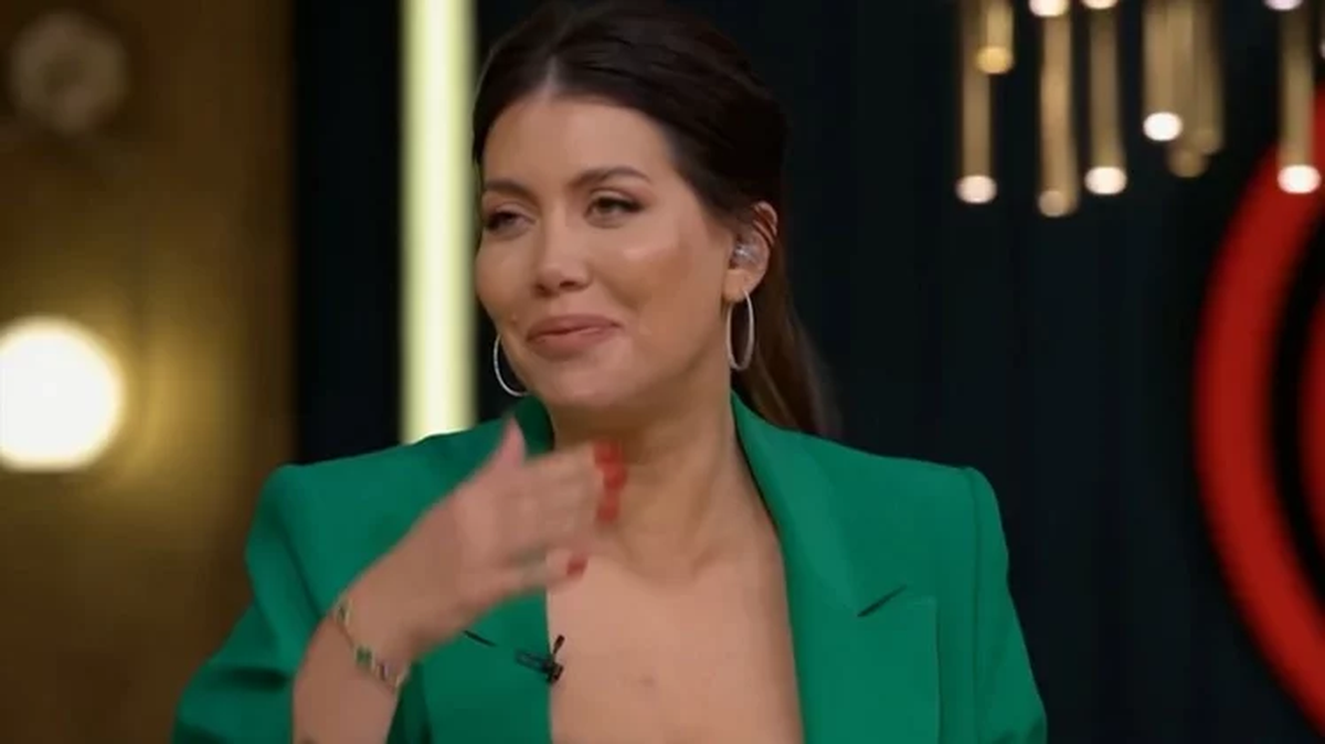 Wanda Nara hizo reír a todos en MasterChef con un picante comentario dirigido a un participante.