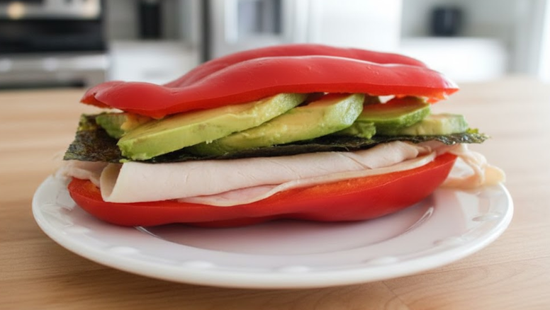 Chau al pan: el sándwich de morrón que es tendencia en TikTok y resuelve tu almuerzo en 5 minutos