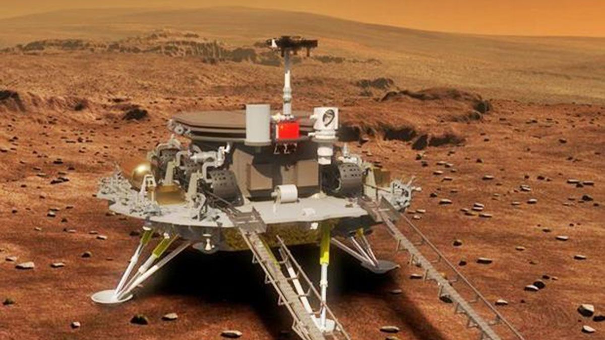 Zhurong&nbsp;tendrá la tarea de estudiar la estructura geológica de Marte