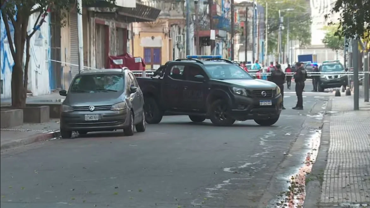 El hecho ocurrió en la esquina de Olavarría y Necochea