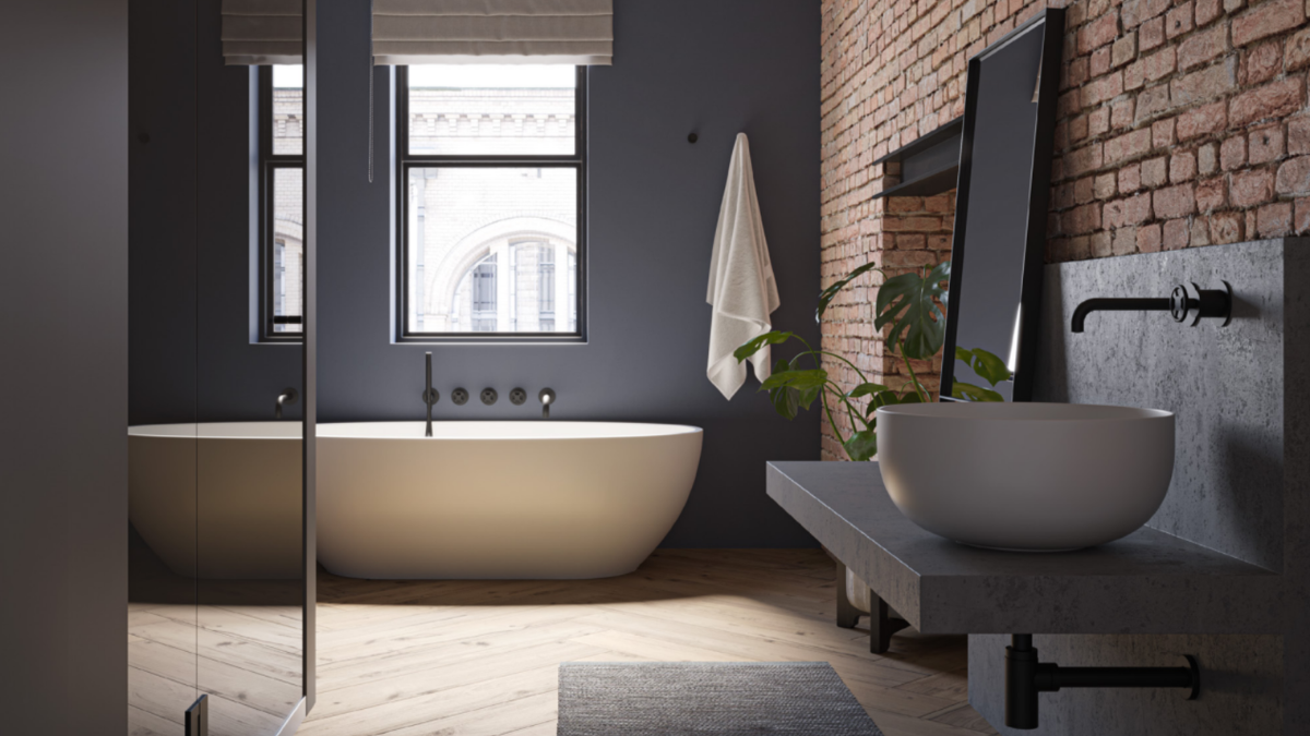 La mejor forma para decorar tu baño con estilo industrial.