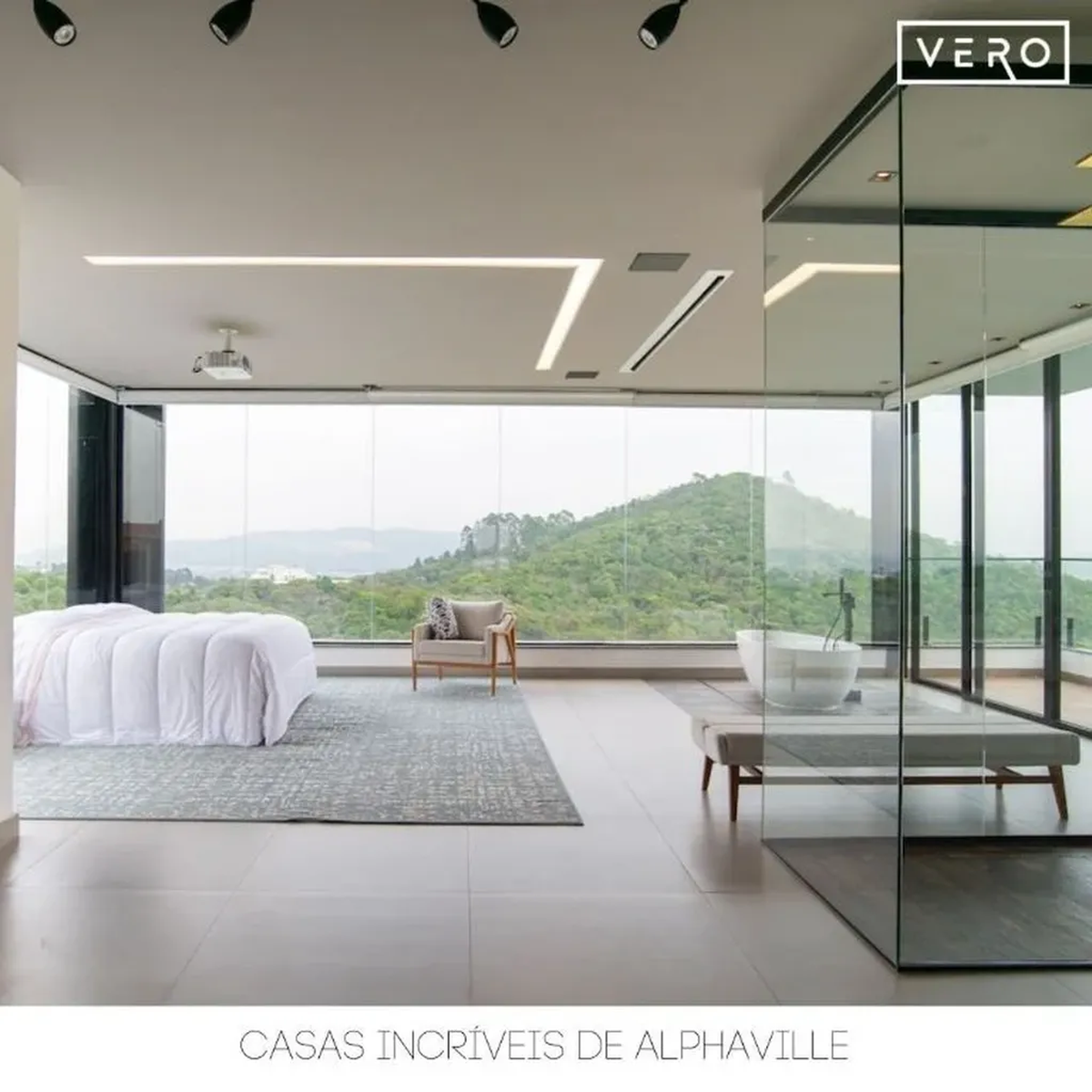 La mansión de Neymar en Brasil.