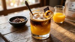 altText(Café con naranja: cómo hacer la bebida viral que combina café espresso y jugo cítrico)}
