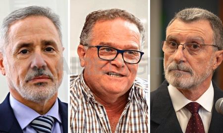 Marcelo Sain, Jorge Lagna y Rubén Rimoldi: los tres ministros de Seguridad en lo que va de la gestión de Omar Perotti.