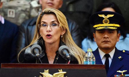 La presidenta de Bolivia, Jeanine Áñez. La presidenta de Bolivia, Jeanine Áñez.