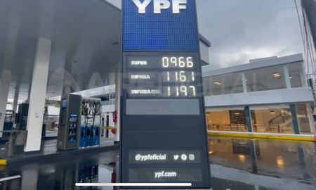 Combustibles: este lunes aumentaron 4,2% Combustibles: este lunes aumentaron 4,2%