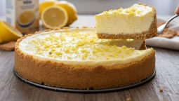 altText(Cheesecake de limón sin horno: receta fácil con 5 ingredientes y lista en 30 minutos)}