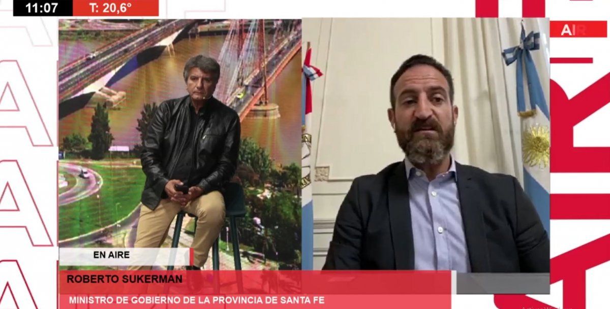 El ministro de Gobierno de Santa Fe