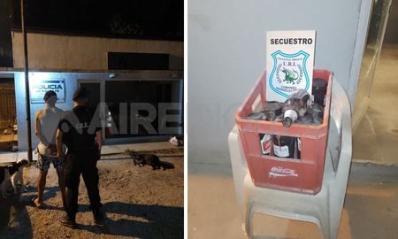 Un hombre detenido tras haber robado en una despensa. Un hombre detenido tras haber robado en una despensa.