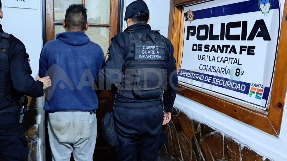 Detuvieron a un hombre por quemar la casa de su expareja.