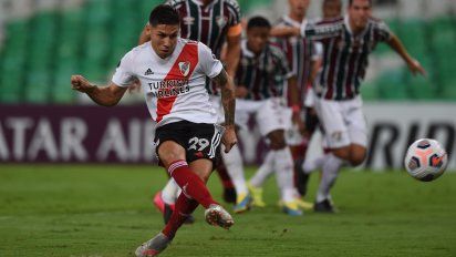 Copa Libertadores: River mereció, pero no pasó del empate ante Fluminense en Brasil