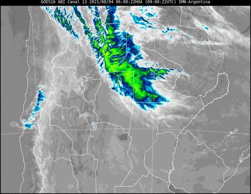 Imagen satelital.