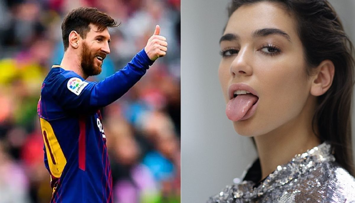 La increíble historia de infidelidad que involucra a Dua Lipa y Lionel Messi