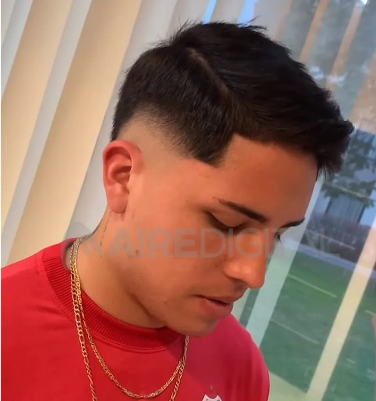 Facundo Farías y nuevo look antes de viajar a Miami. Facundo Farías y nuevo look antes de viajar a Miami.