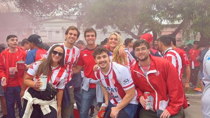 Todo el color de la previa de Unión vs Cruzeiro por Copa Sudamericana