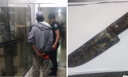 Un hombre detenido armado en Sauce Viejo Un hombre detenido armado en Sauce Viejo