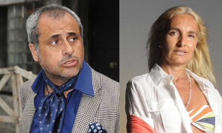 Silvia DAuro y Jorge Rial Silvia DAuro y Jorge Rial