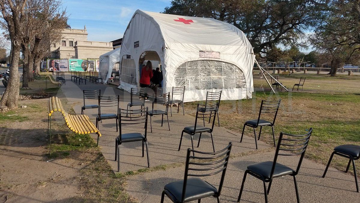 Durante la madrugada del domingo robaron la Unidad de Testeo ubicada en la Estación Mitre, en calles General López y Zavalla.