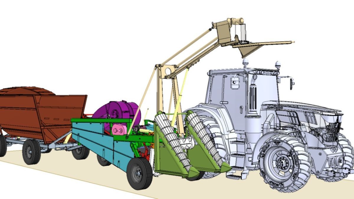 El convenio implicó que la máquina vuelva a los talleres de INTA Reconquista para la construcción de un modelo 3D computacional. El convenio implicó que la máquina vuelva a los talleres de INTA Reconquista para la construcción de un modelo 3D computacional.