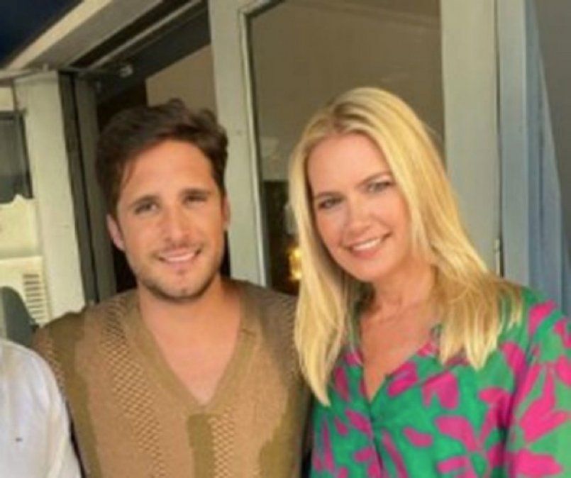 Diego Boneta y Valeria Mazza se encontraron en Miami.