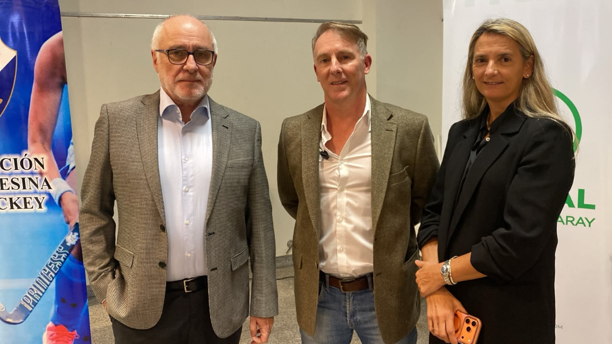 Emilio Moreno, Patricio López y Vaninna Trombert valoraron la importancia de que Garay Sport continúe ampliando su cobertura médica.